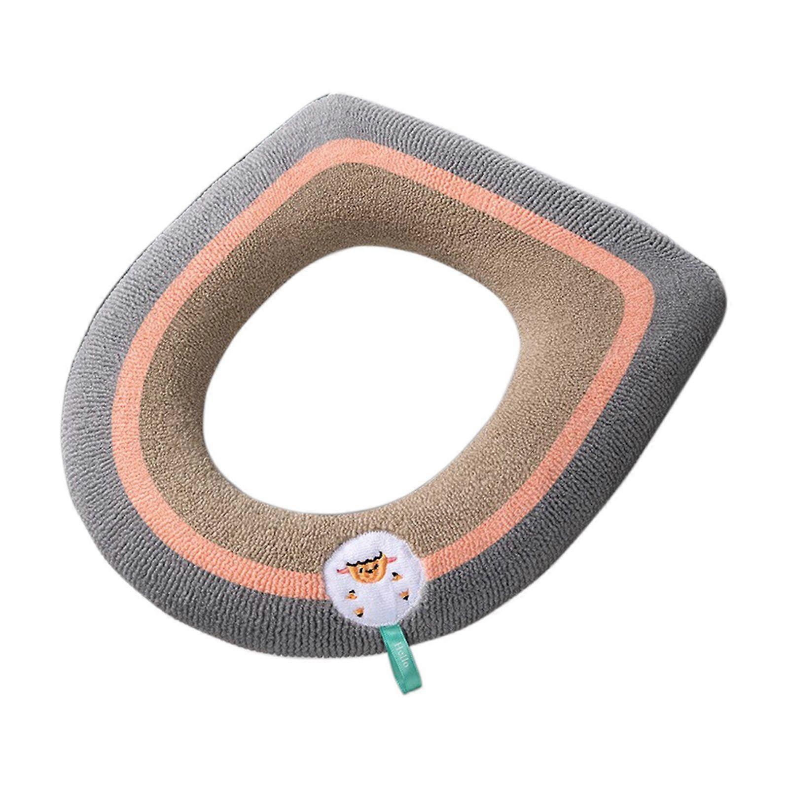 Vastag WC-takaró Négy évszak univerzális háztartási tömítés Téli WC-takaró Mosható WC-szőnyeg WC-takaró