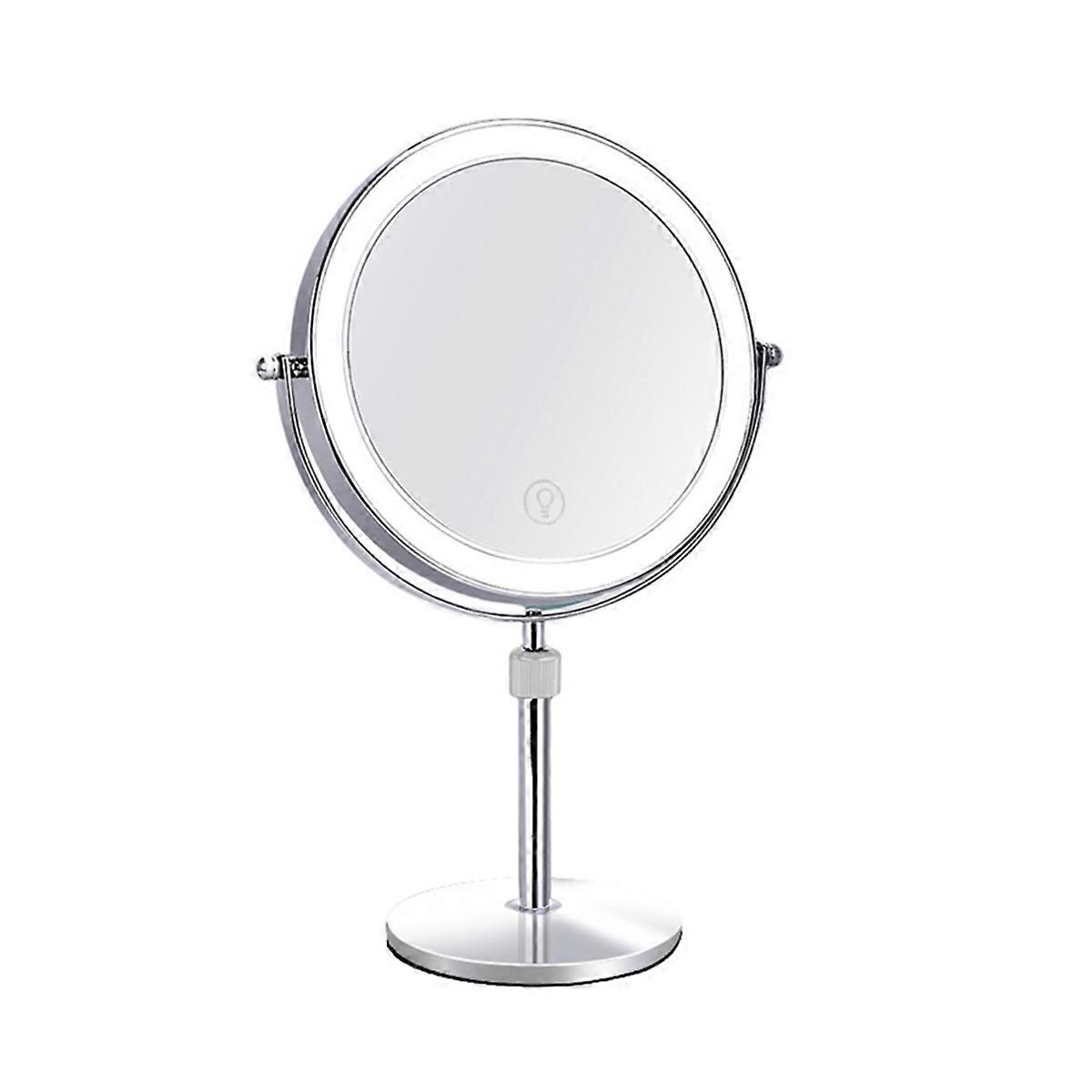 8-Inch 10x LED Adjustable Makeup Mirror with Daylight