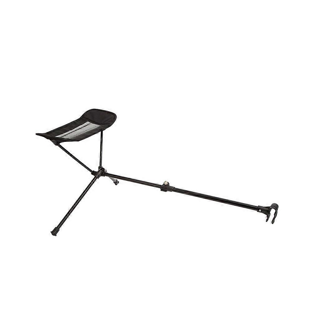 Folding Chair Footrest Retractable Feet Rest Collapsible Camping Relaxing