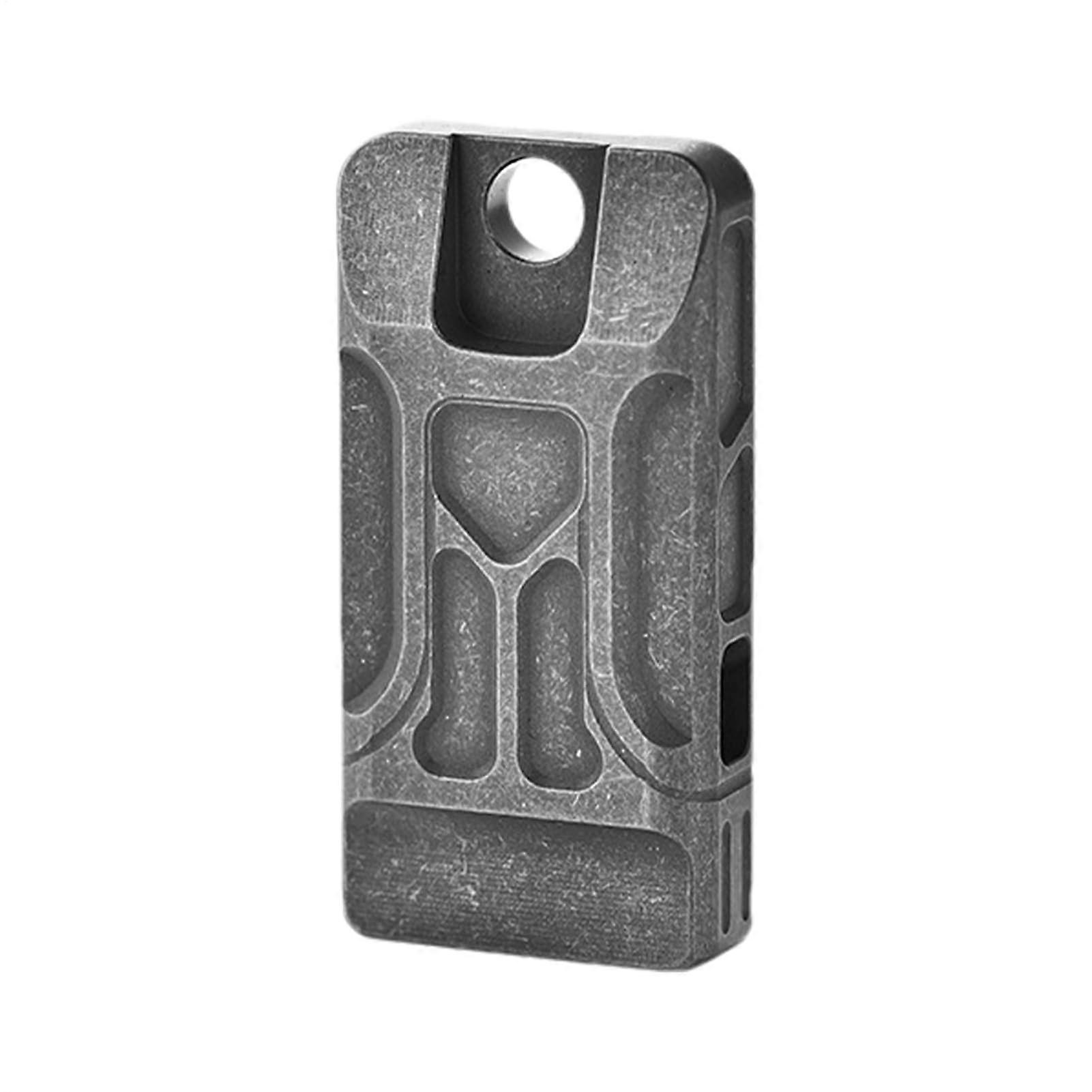 Double Tube Whistle Pitch Safety Survival Whistle for Outdoor Hiking Camping Hunting Fishing Kayak Stone Wash