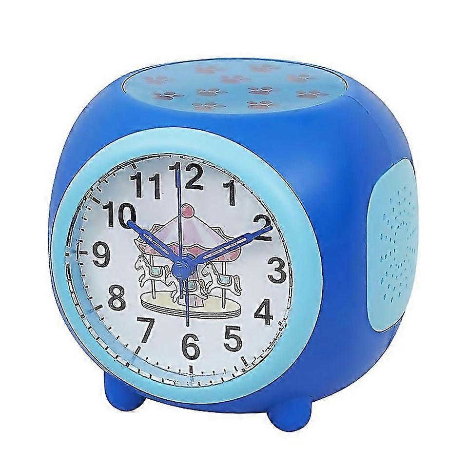 For Children Romantic Starry Sky Projection Music Pointer Alarm Clock