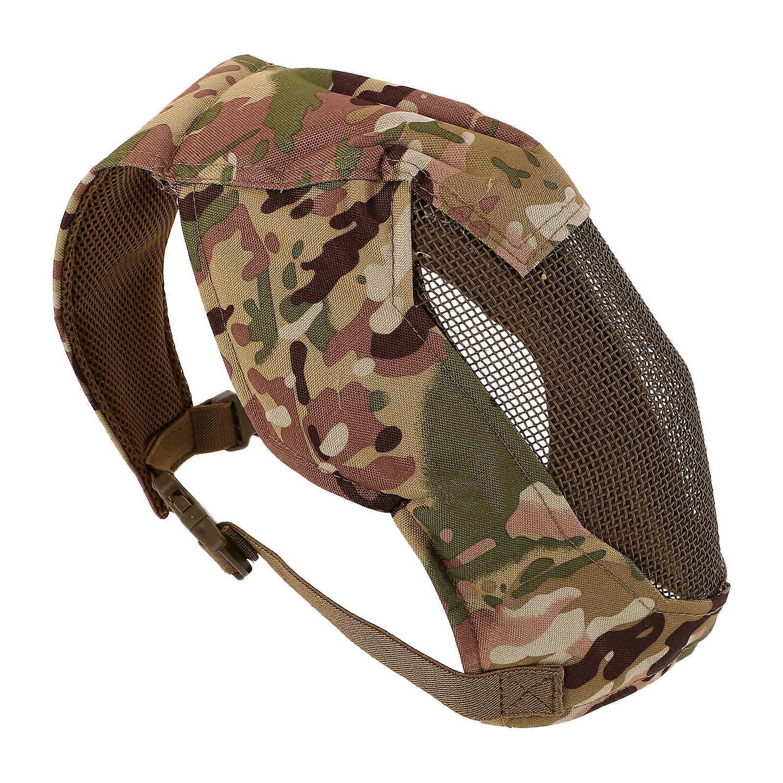 Breathable Face Mask Steel Mesh Mask for Protective 3Pcs Set