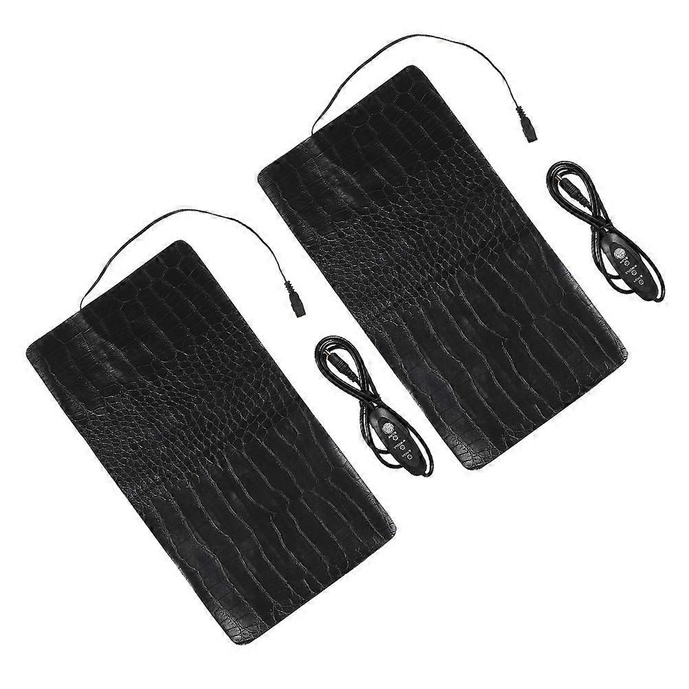 Heated Pet Mat USB Adjustable Heating Pad for Reptiles 4Pcs