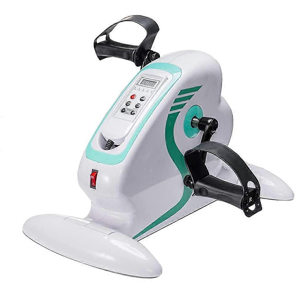 Electric Pedal Exerciser With Remote Control Adjustable Mini Exercise Bike Arm And Leg Rehab