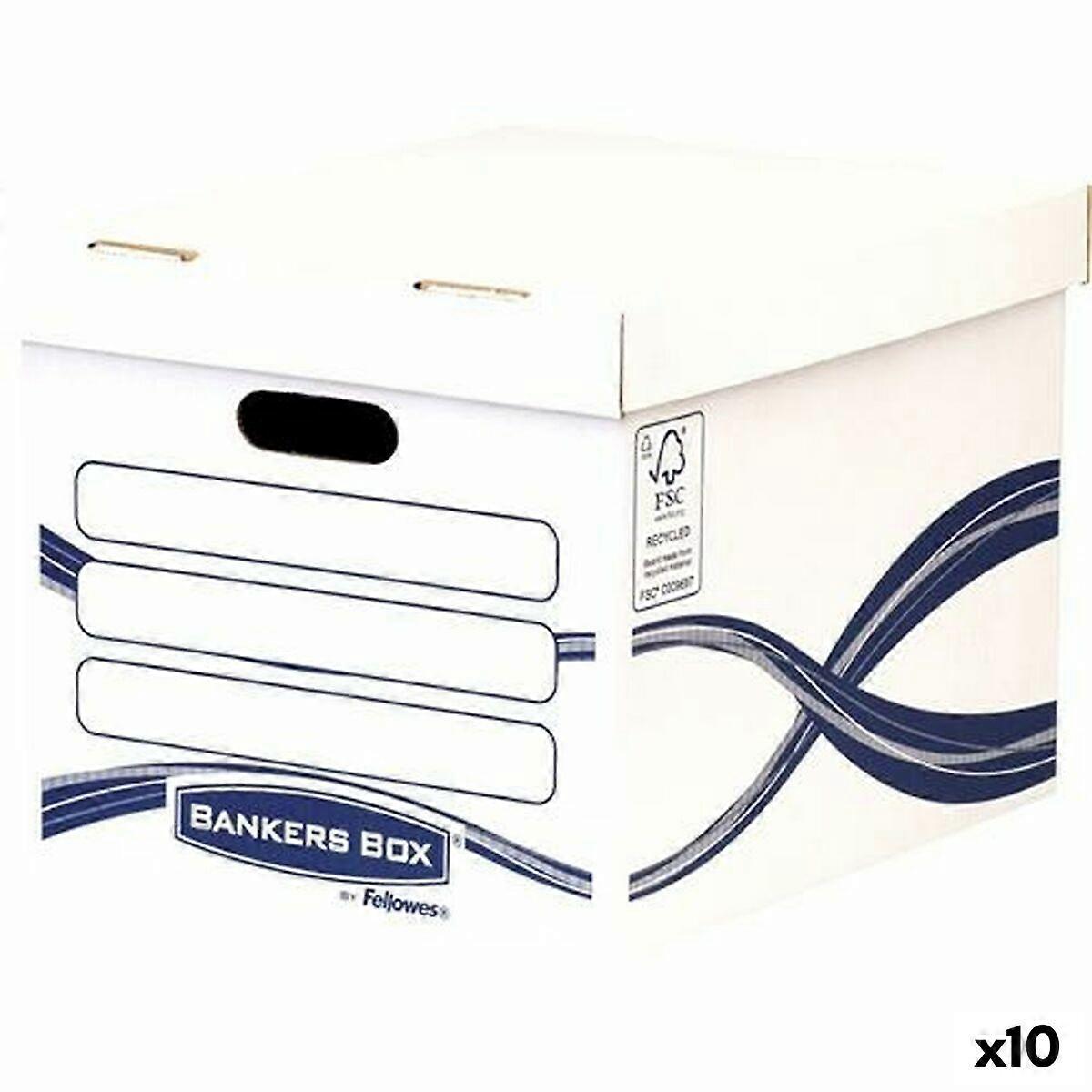 File Box Fellowes White 29 x 32,1 x 39,1 cm 10 Units