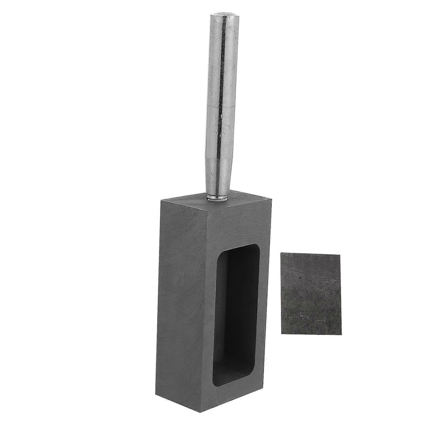 Torch Melting Tool Graphite Mold for Jewelry Melting Casting 2Sets
