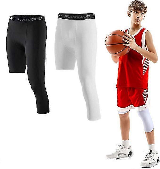 Basketball Tights 3/4 Compression Pants For Men