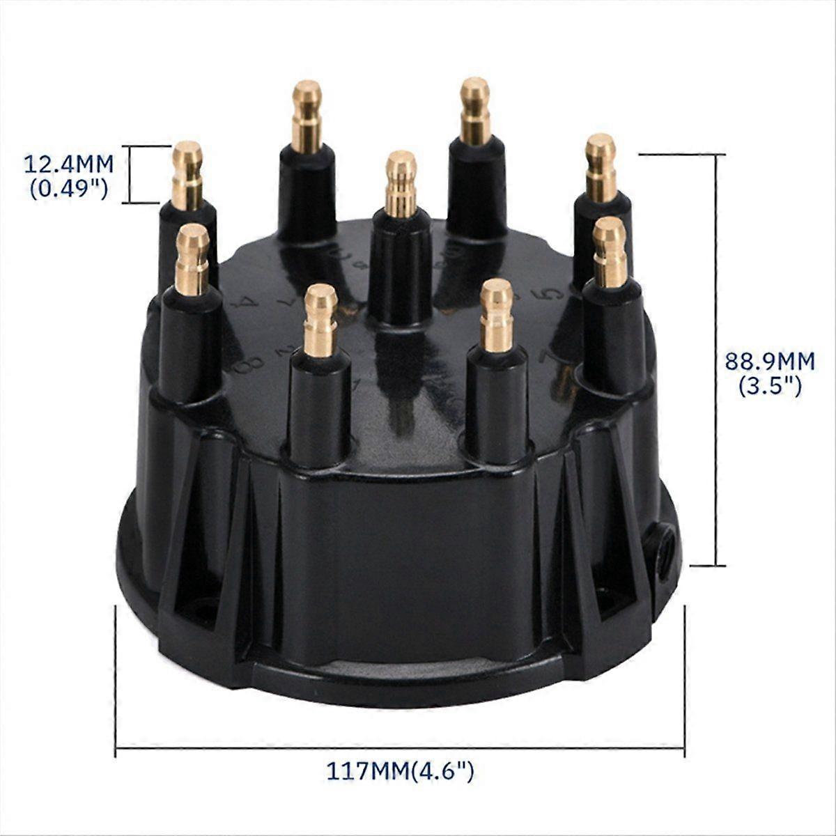 Ignition Distributor Cap Kit for Mercruiser V8 with Thunderbolt L & LV Ignition 805759Q3 805759T3