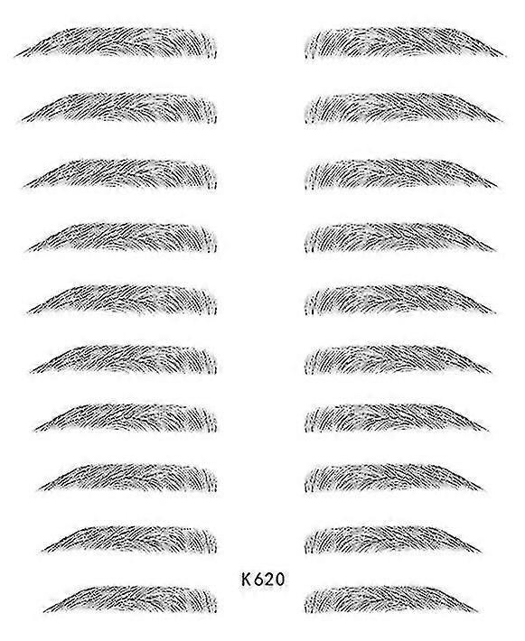 Bionic Eyebrow Sticker Disposable Simulation Eyebrow Sticker
