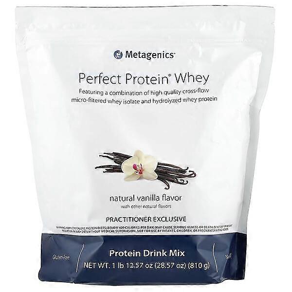 Metagenics, Perfect ProteinÃÂÃÂÃÂÃÂ® Whey, Natural Vanilla , 1 lb 12.57 oz (810 g)