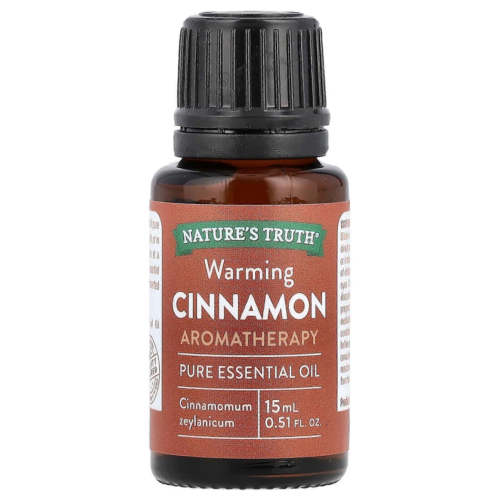 Pure Essential Oil, Warming Cinnamon, 0.51 fl oz (15 ml)