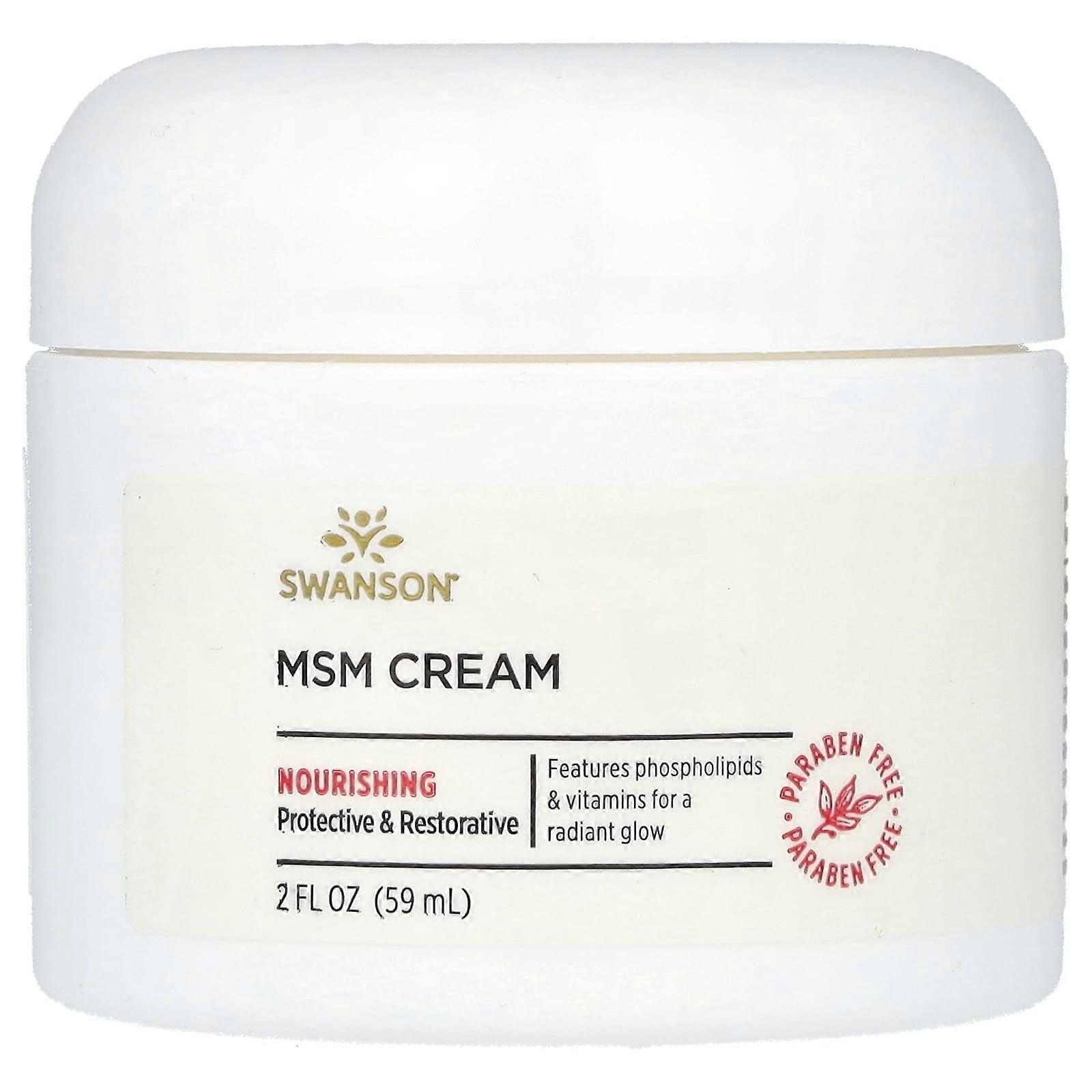 MSM Cream, 2 fl oz (59 ml)