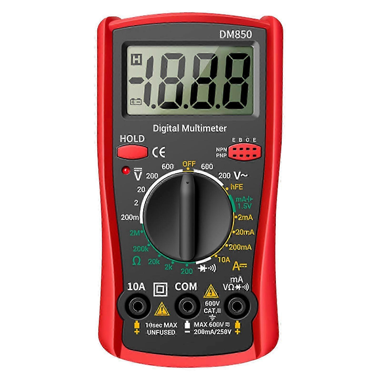 2025 Automatic Digital Multimeter Highly Accuracy Electrician Mechanic Multimeter for Home Professional Use