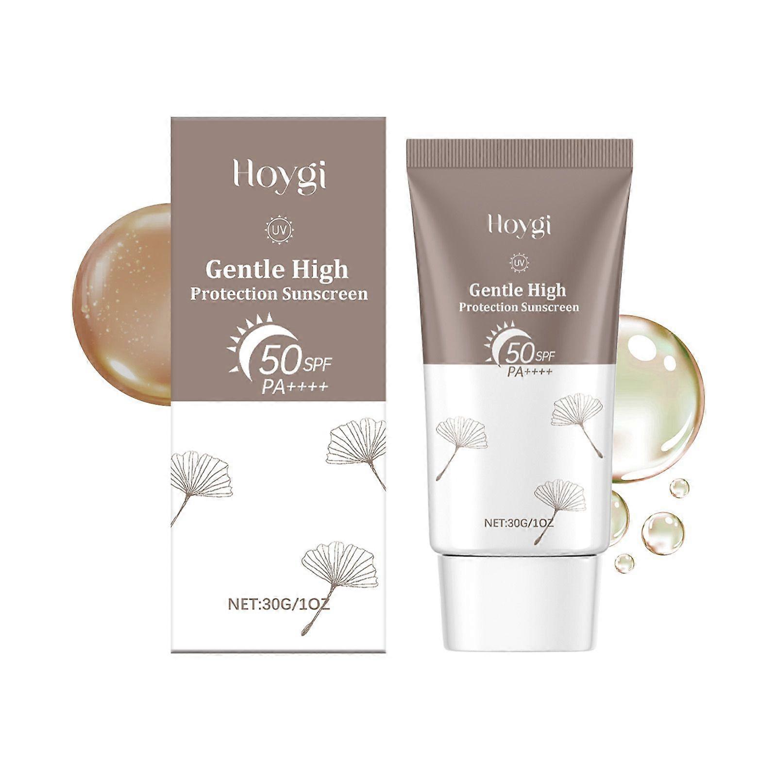 Hoygi Gentle Moisturizing Protective Cream Facial Moisturizing, Outdoor Uv Blocking, Refreshing And Non-Sticky Protective Cream