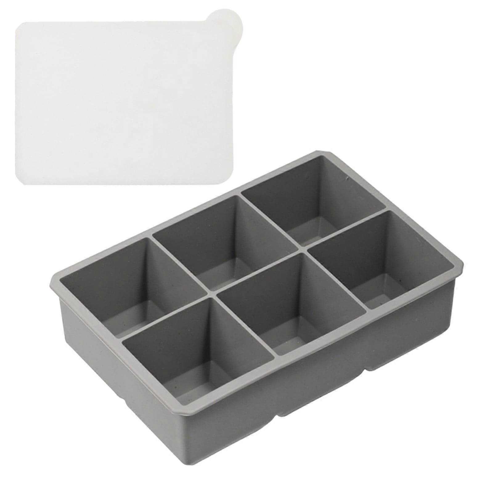 Large Ice Cube Tray For : Big Square Ice Cube Maker For Silicone Old Fashioned Ice Cube Trays