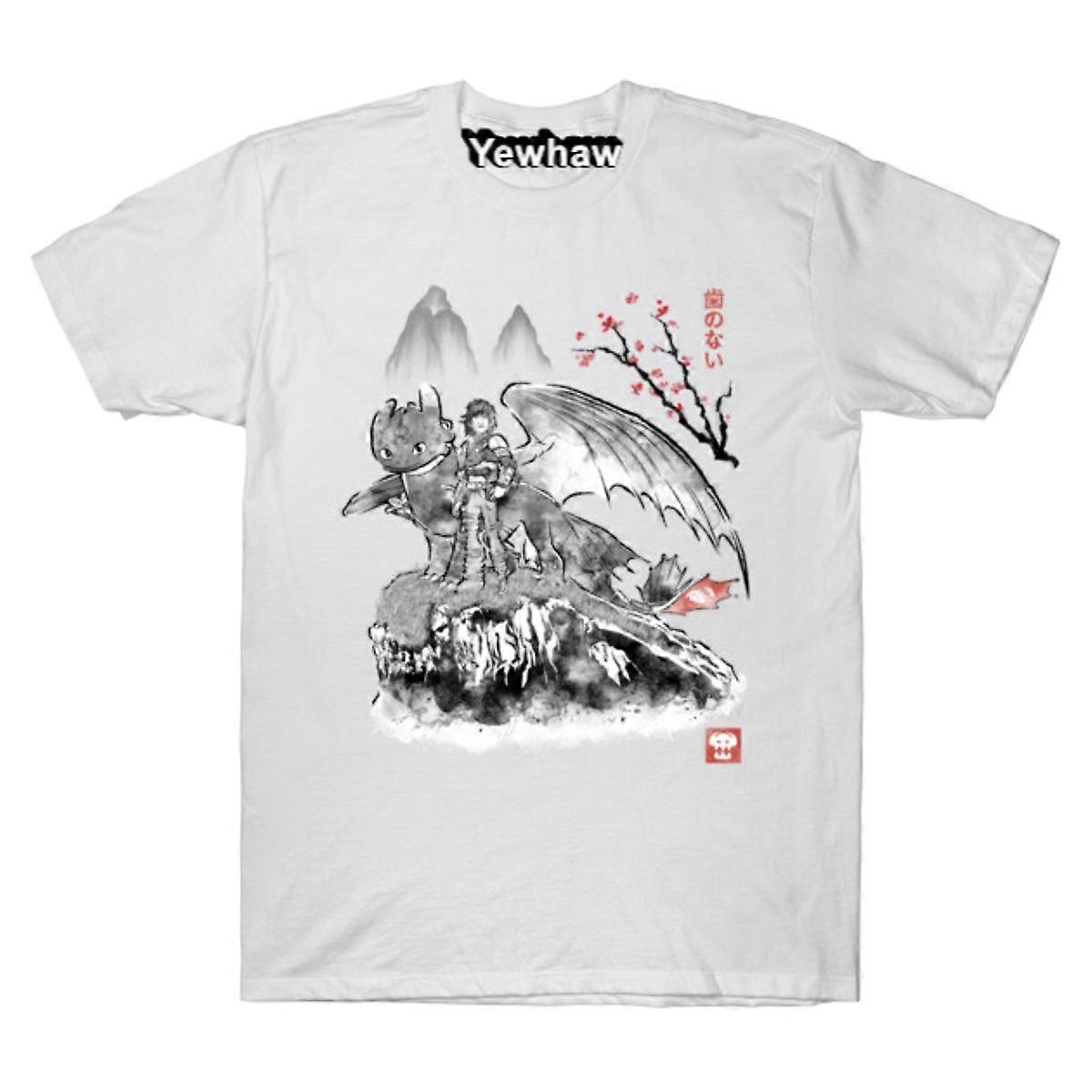 Tričko Toothless Sumi-E