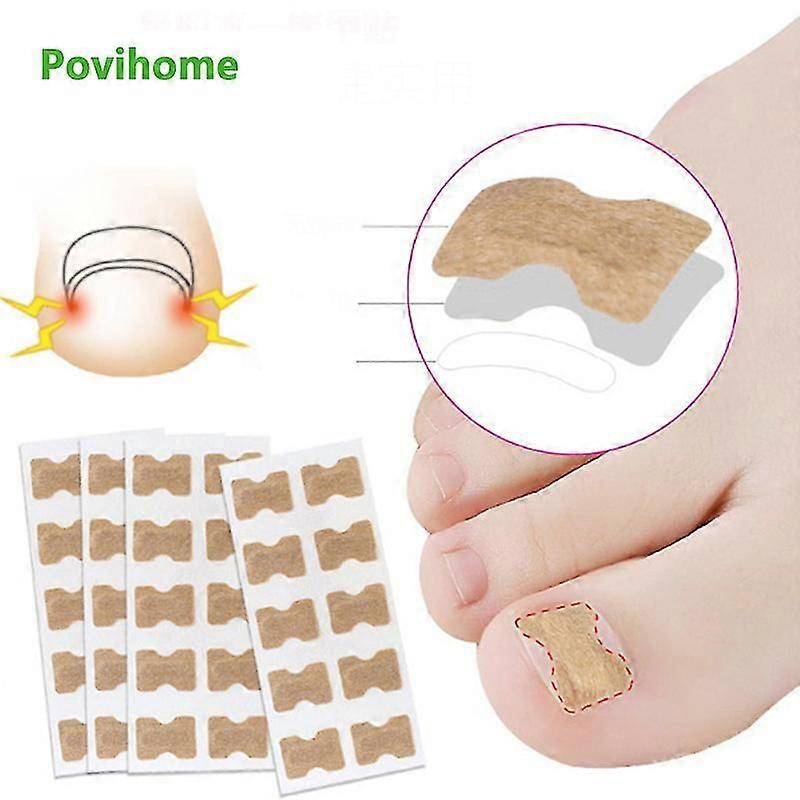 10pcs / set Incarnito Toenail Correction Patch Toenail Brace Pedicure Tool Doub