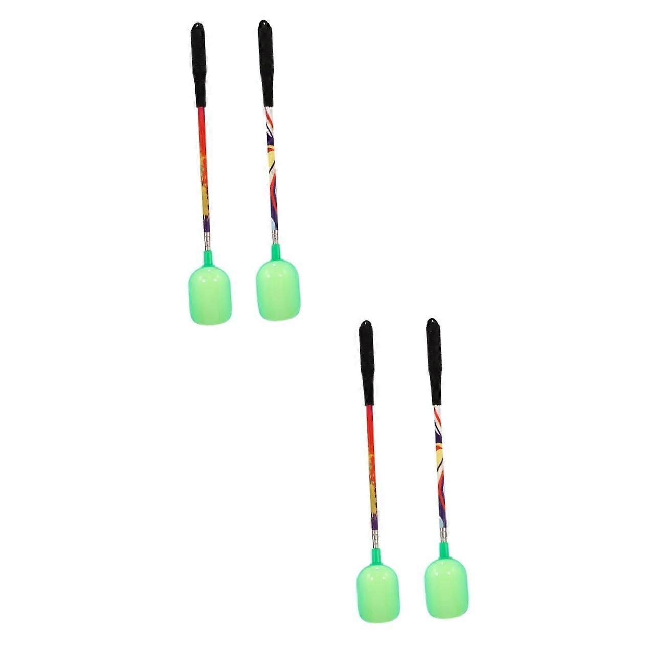 Bait Thrower Device Telescopic Pole 4Piece Pack Carp Fishing Compact Design Distance Baiting Tackle Compatibility