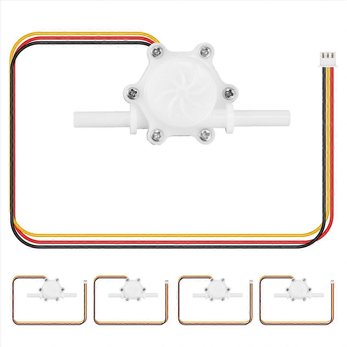 5Pcs Water Flow Sensor DC5V Flow Meter for Water Dispensers Switch