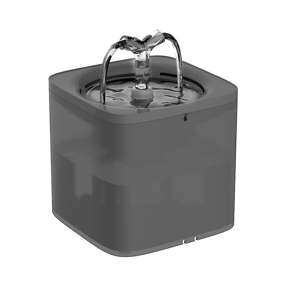Drinking Fountains Automatic Cat Water Fountain Filter Feeder Smart Drinker For Cats Dog Water Drinking Motion Grey