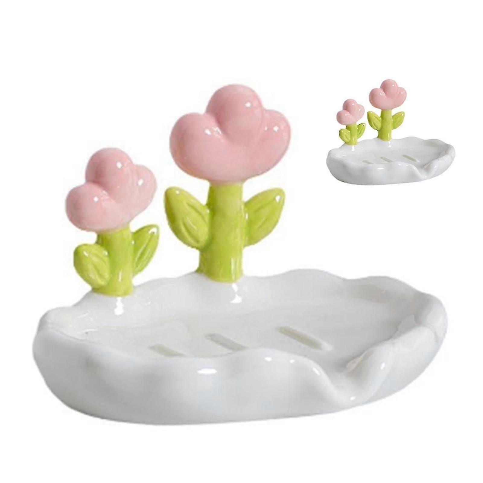 Freestanding Soap Dish Multicolored Plastic