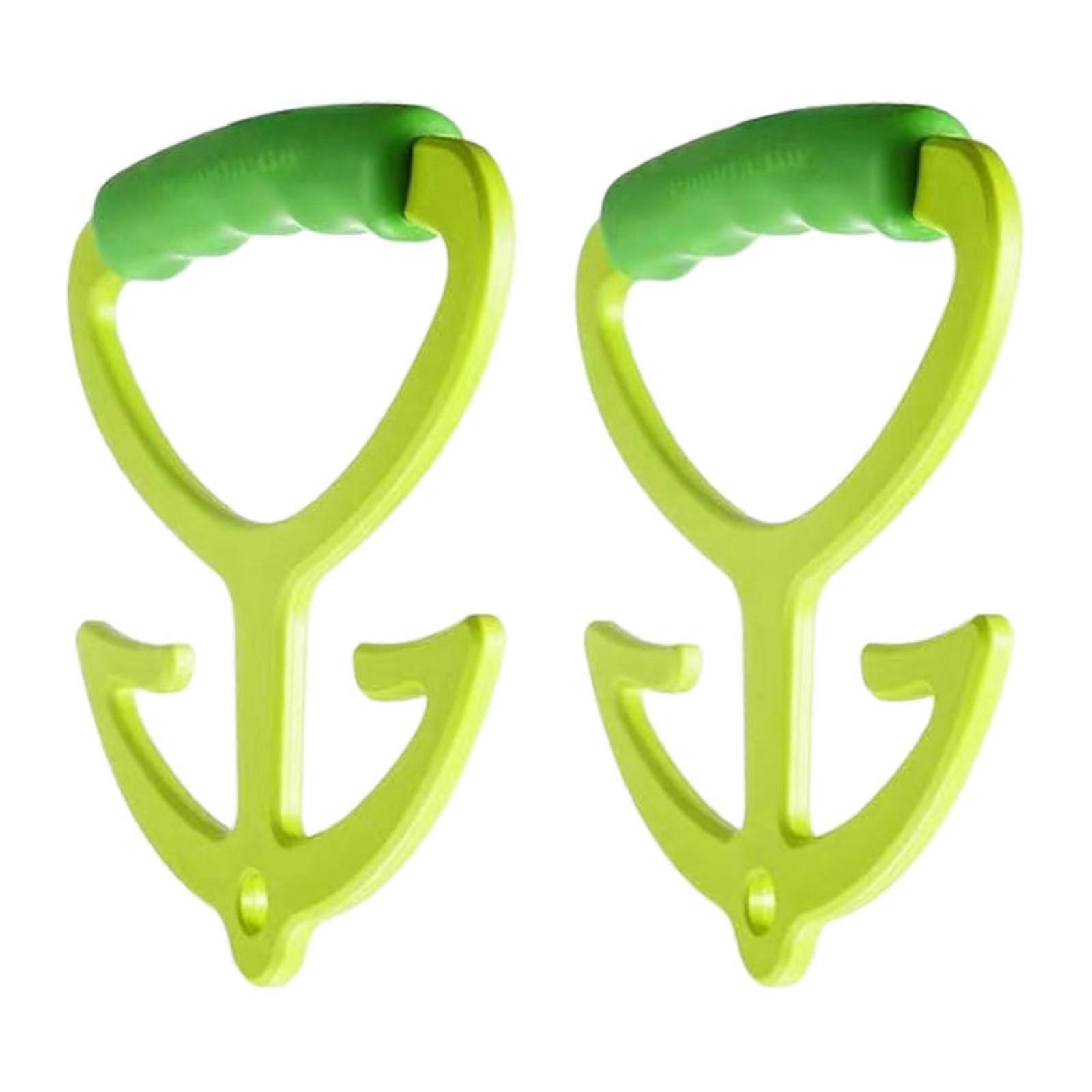 Multipurpose Grocery Bag Carriers Handle Shopping Garbage Bag Holder Grip Ergonomic Lightweight Carrying Tool Multicolor