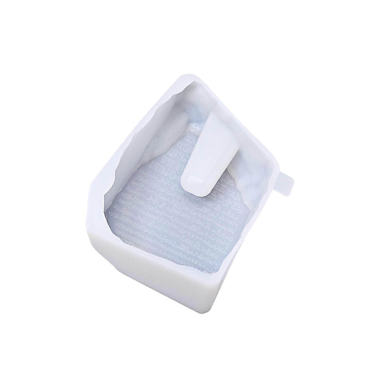 3D מצרי אבן פיסול סיליקון אגרטל תבניות עבור אפוקסי שרף פרח אגרטל גבס סיליקון תבניות עבור סידורי פרחים ססגוניות