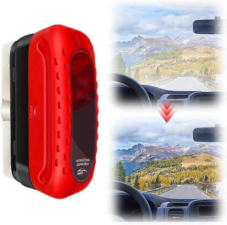 Upgrade Glass Coating For Windscreen Improves Clarity (red)