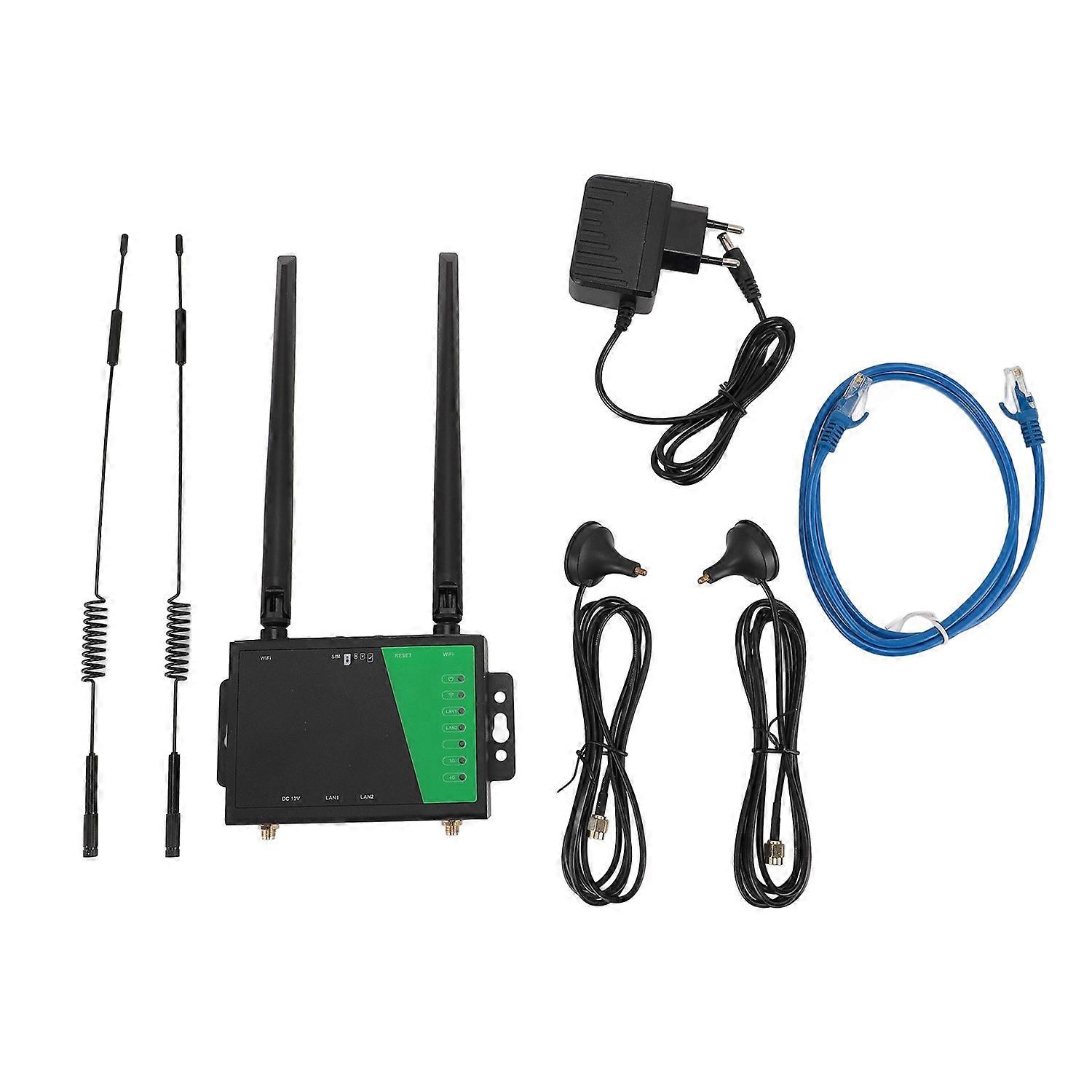 Unlocked 4G LTE Wireless WiFi Router with SIM Card Slot and Antenna 300Mbps 32 Devices Support WiFi 