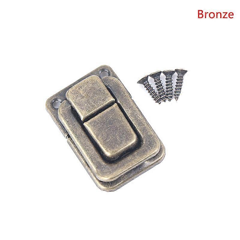 Small Wine Wooden Chest Case Gift Box Toggle Latch Suitcase Lock Hasp Hardware