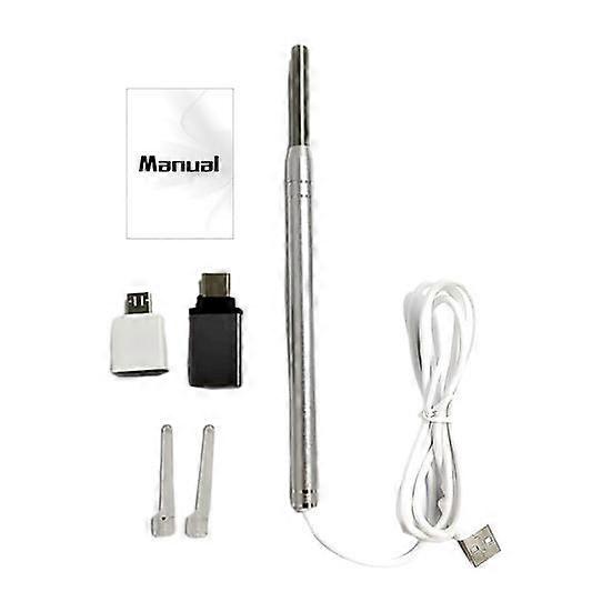 Visual Ear Pick High Precision Camera 6 LED Lamp Beads Endoscope Earpick Tool USB Charging Smart Visual Ear Cleaner Wax Remover Ear Care Tool