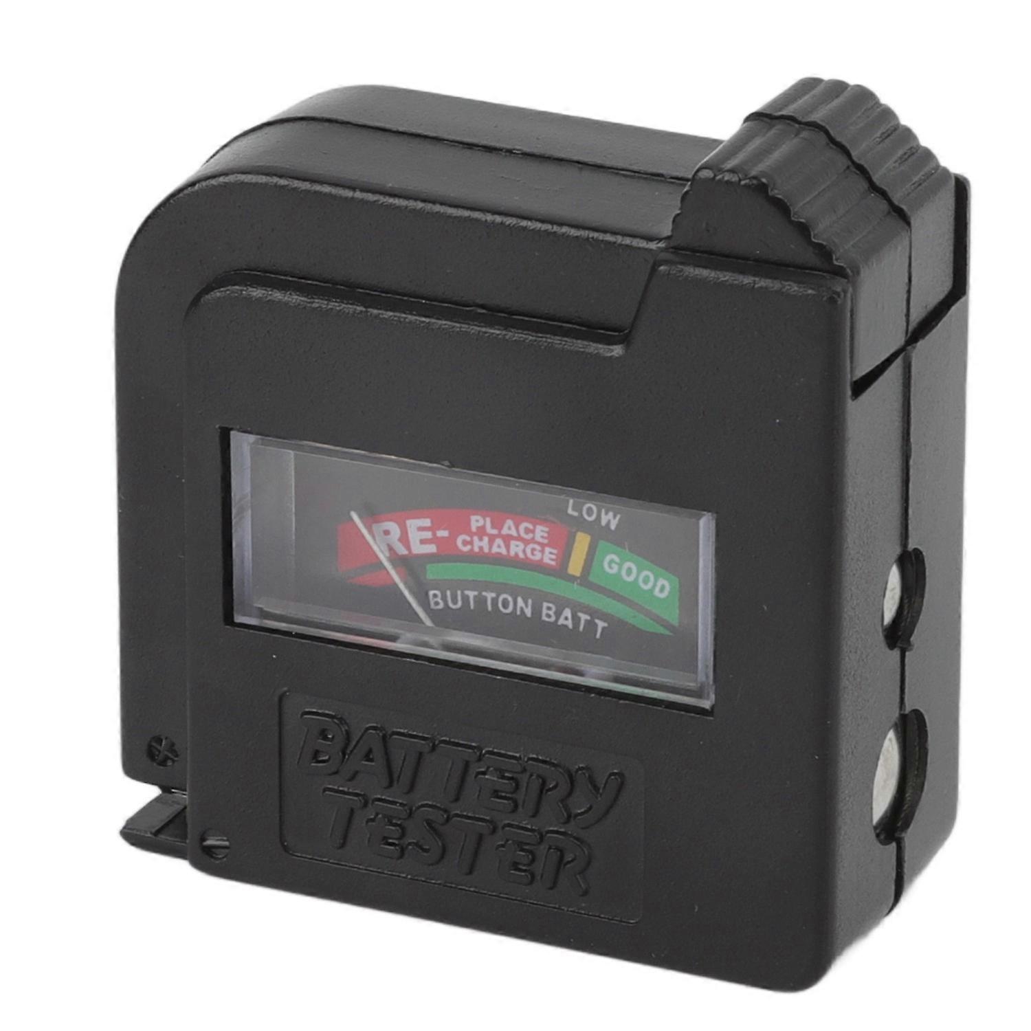 Battery Capacity Tester High Accuracy Digital Display Portable Battery Checker for AA AAA D C 9V 1.5