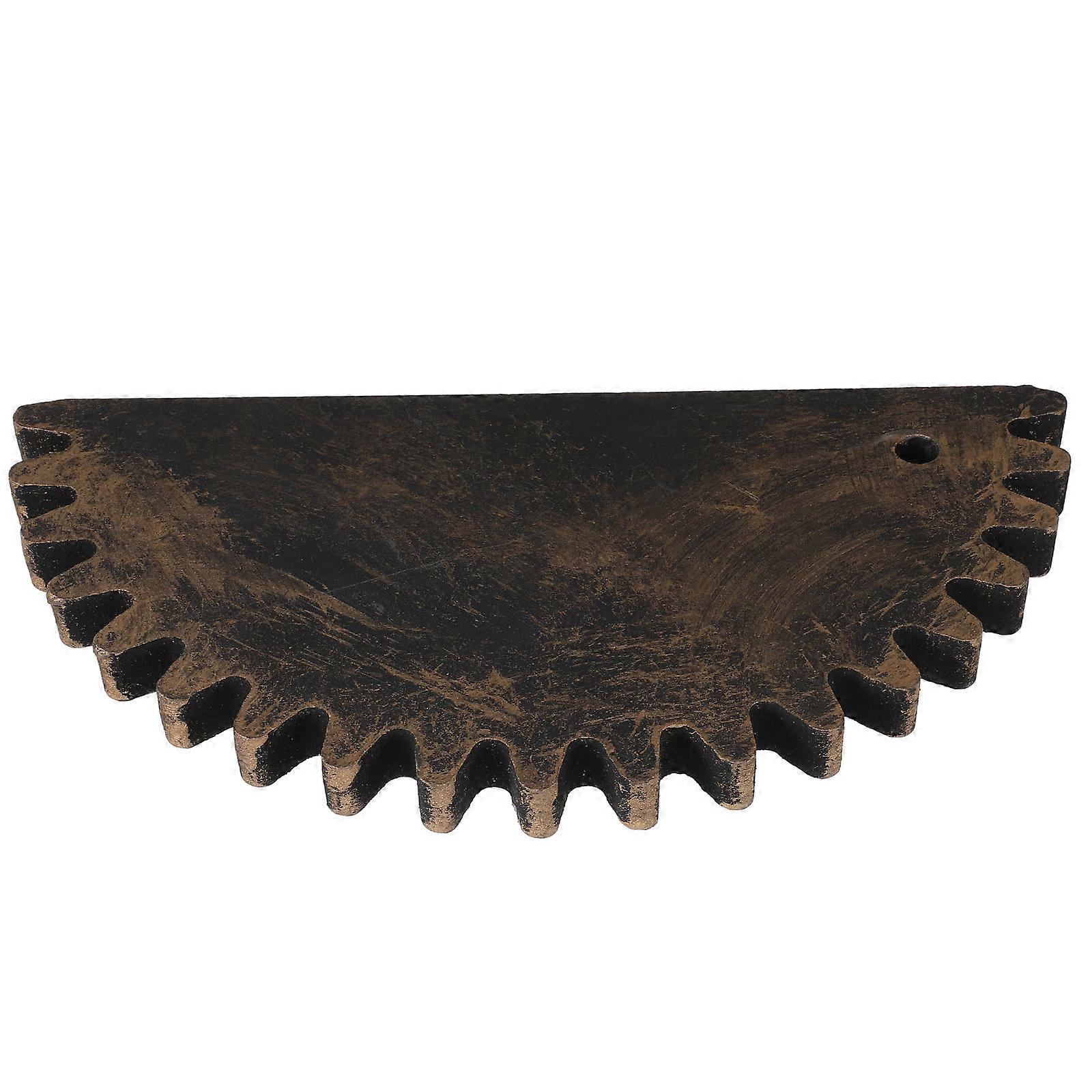 Rustic Wall Shelf Decor with Industrial Pipe Shelf Bracket for Storage