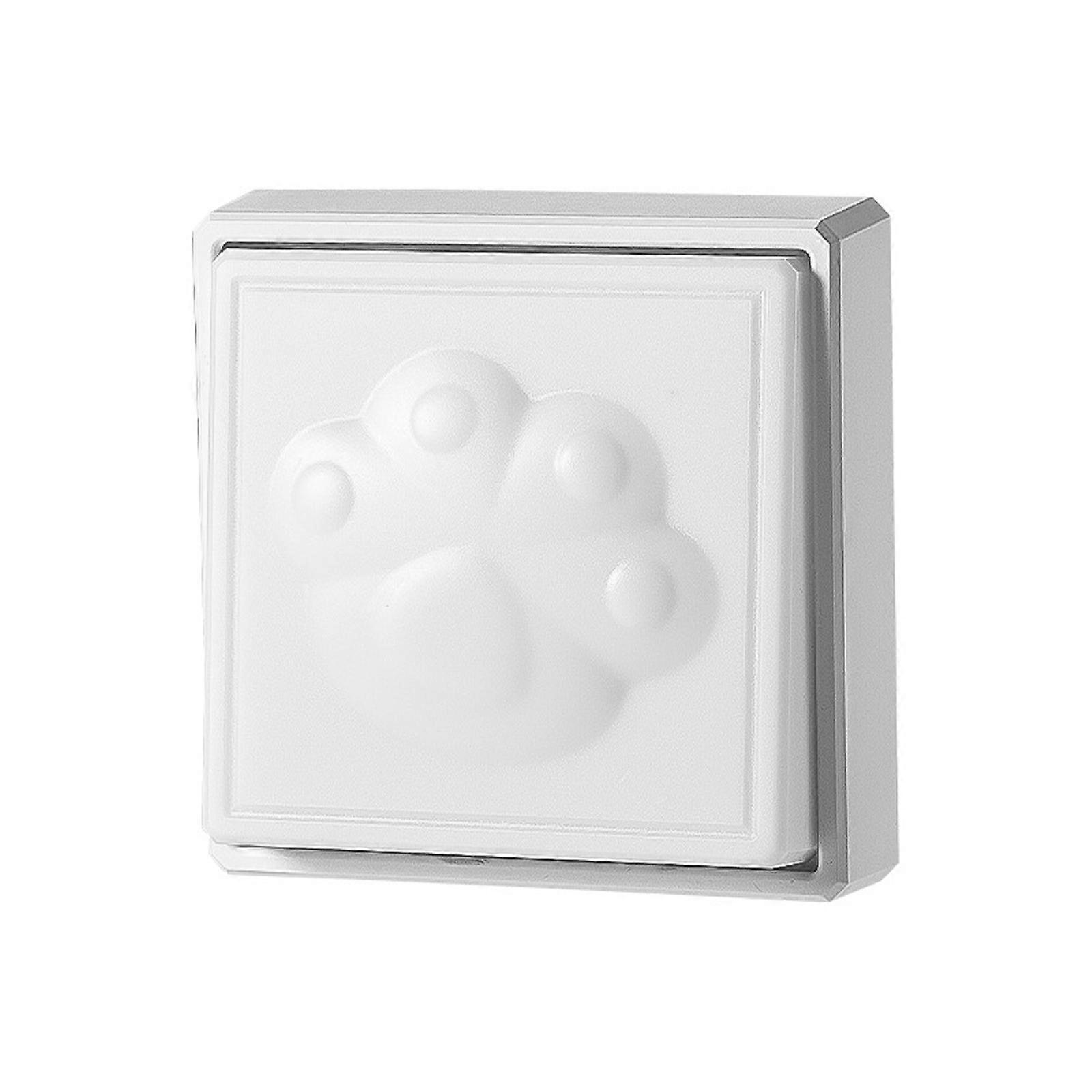 3 Color Adjustable Magnetic Night Light Wall Lamp Room Decoration Portable Button Atmosphere Light Easy to Install Multicolor