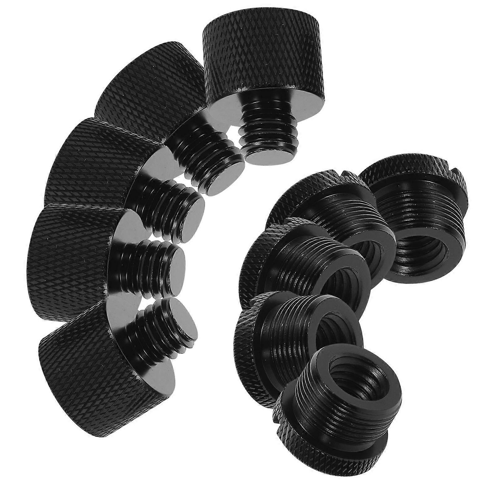 Mic Thread Adapter Screw for Mic with 10Pcs Aluminum Converter