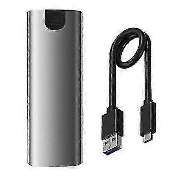 M.6 NVMe SSD enclosure 10Gbps HDD box NVMe/NGFF hard drive enclosure M/B/(B+M) key for 2230/2242/2260/2280 SSD.