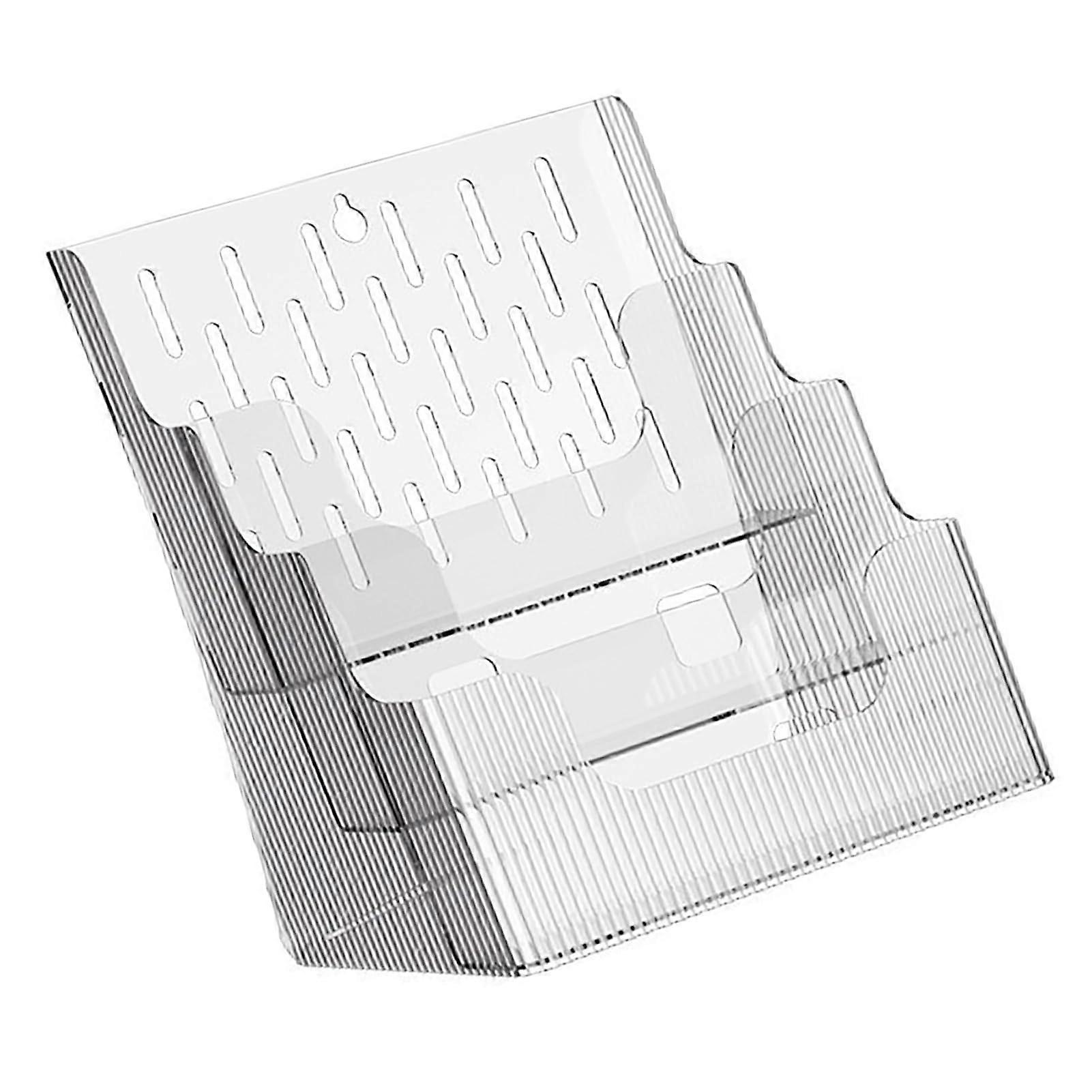 Archive Organizer Transparent Storage For Pet Books Holds Multiple Books