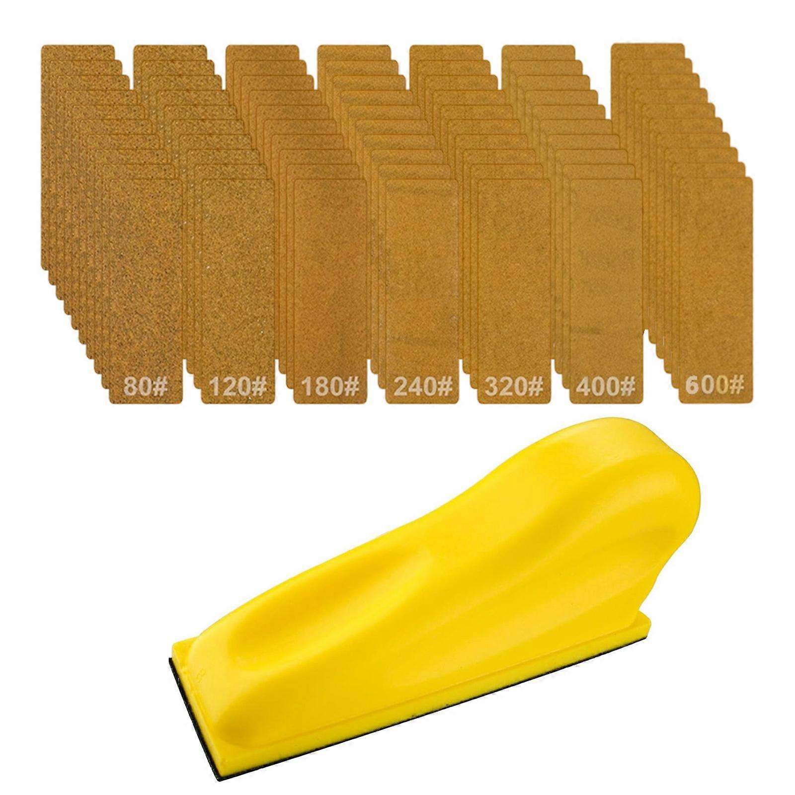 Finish 71 Part Smoothing And Polishing Set Ergonomic Plan Abrasive Hurdles For Complex Woodworking Applications Multicolor