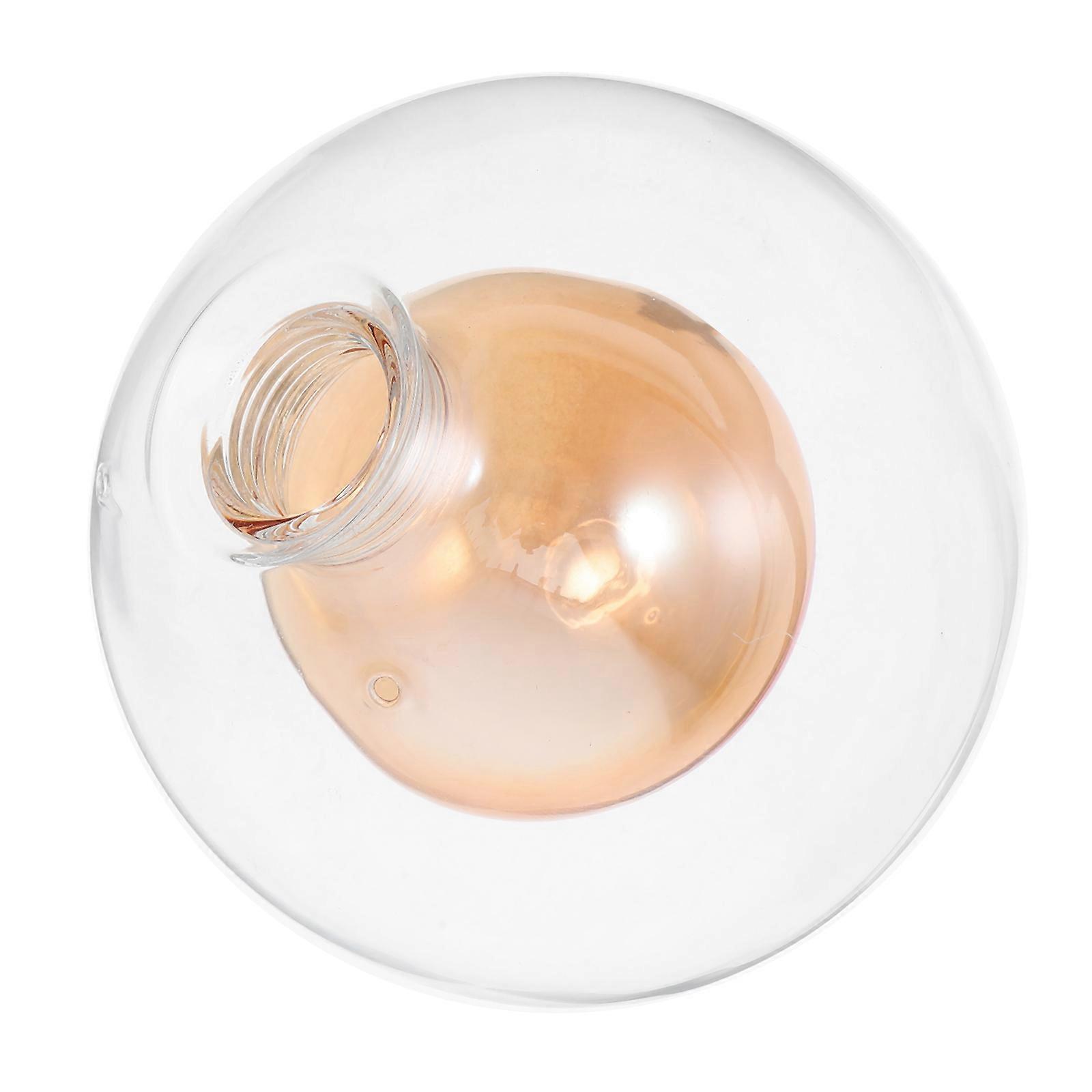 Modern Clear Glass Globe Lamp Shade Replacement with Easy Installation