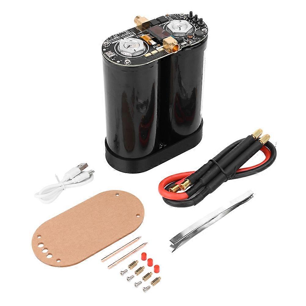Portable Handheld Spot Welder Fara Capacitor Small Double Pulse Adjustable High Power 18650 Lithium Battery SpotWelder