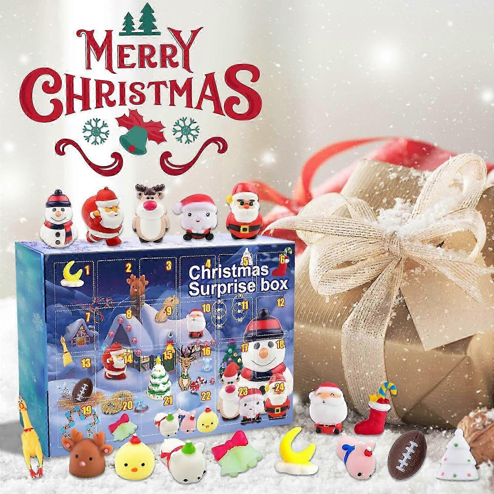 Children's Christmas Advent Calendar with Interactive Toys