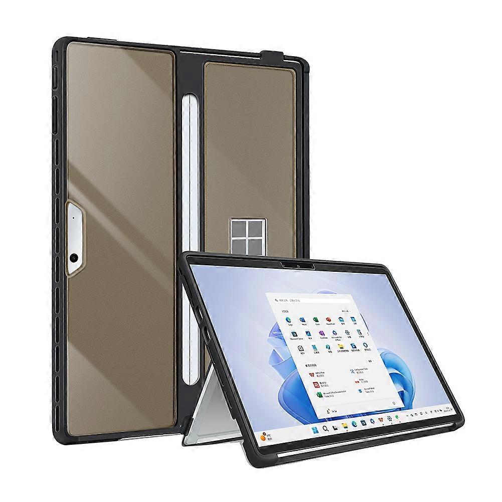 Capa protetora para laptop de 13 polegadas para Microsoft Surface Pro 11, 10, 9 e 8, compatível com teclados Type Cover.
