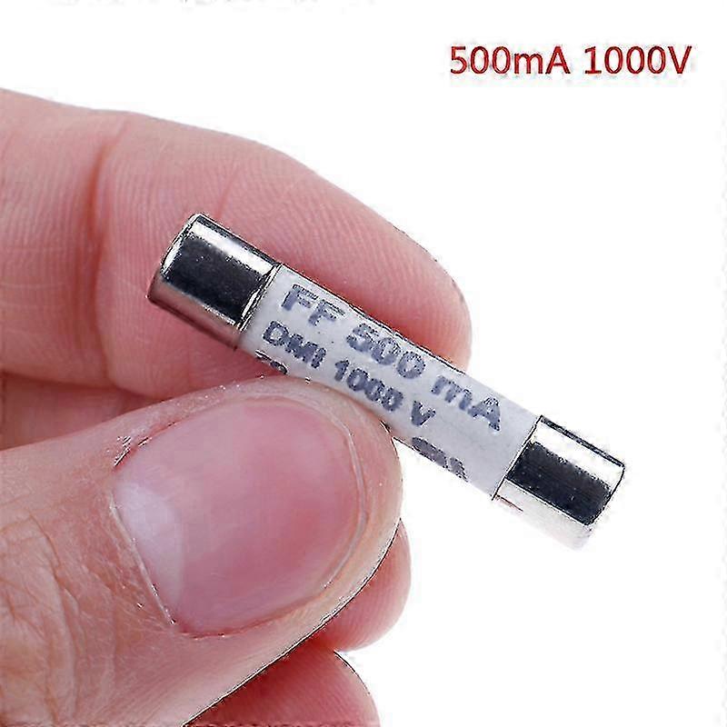 1Pc FF 0.5A 500mA 1000V dmi fuse for multimeter F15B F17B F18B 6.3x32mm SHYTMV