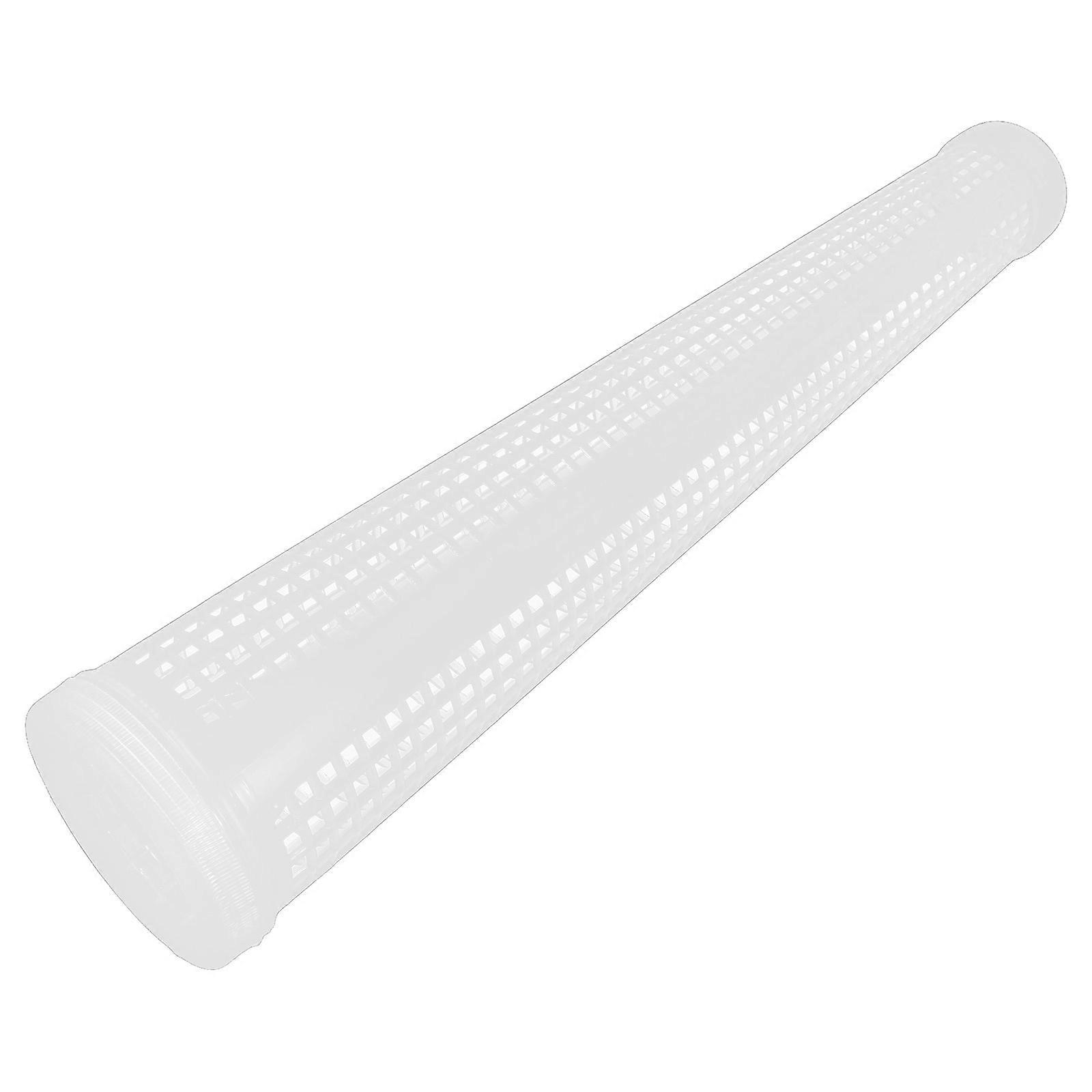 White Eel Fishing Trap Cage for Shrimp Catching 2Pcs Durable ABS