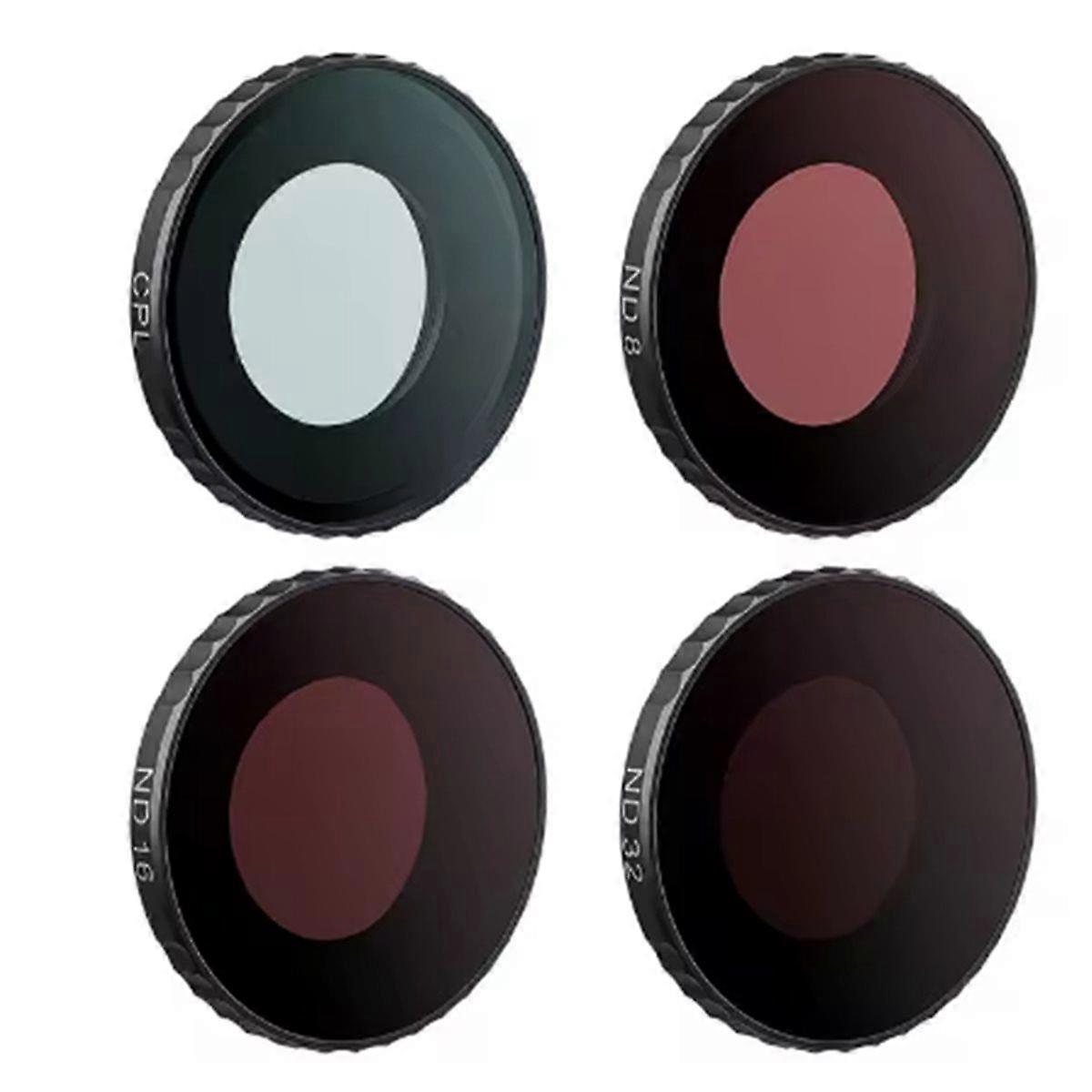 Waterproof Filters for GO Ultra CPL/ND8/16/32 Aluminum Frame Anti-Fog Filters Camera Lens Protectiv