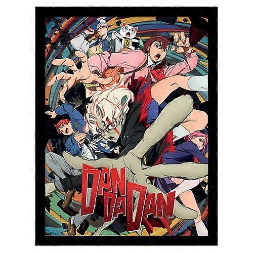 Dandadan Group Framed Poster