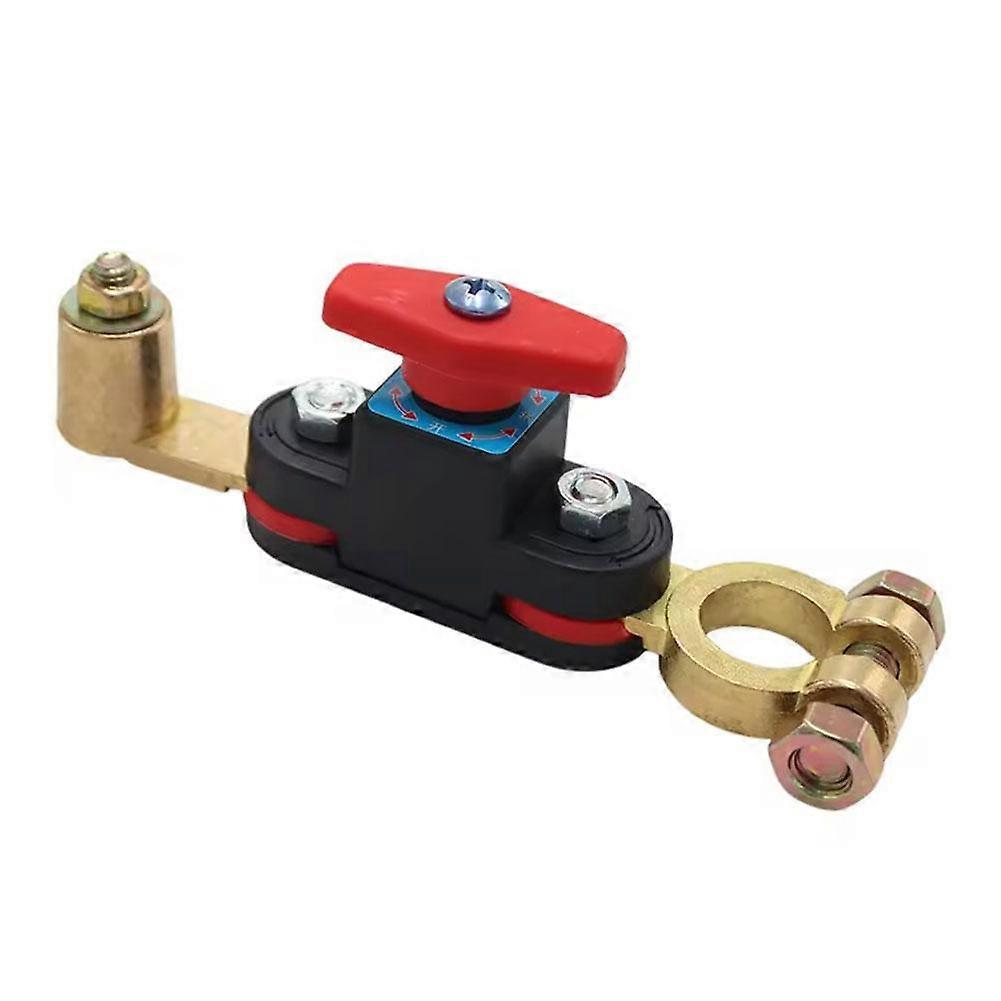 Universal Car Connector Double Sided Rotation Easy Install Positive Negative Pole Fit No Wire Harness Breakage Secure Screw Fix