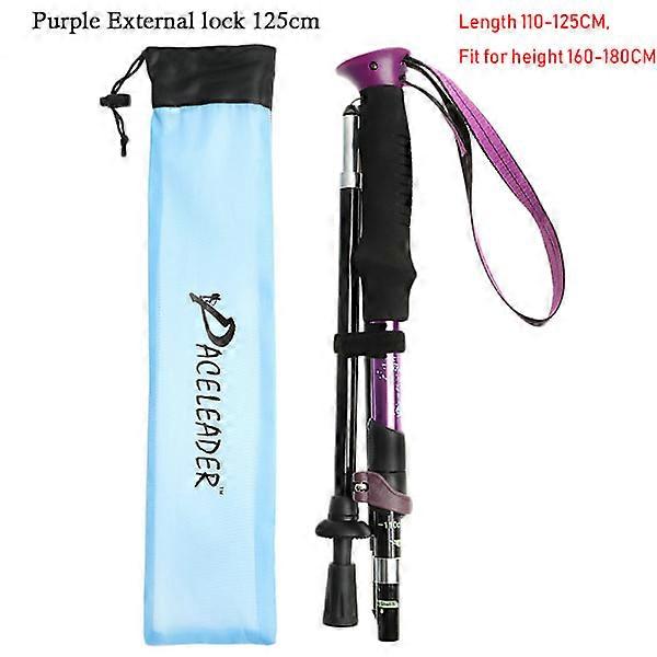 1 adjustable folding hiking poles