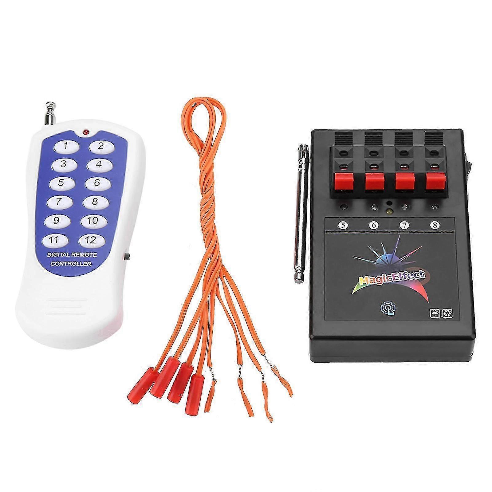 ​Professional 12 Keys Wireless Fireworks Firing System with Remote Control Igniters