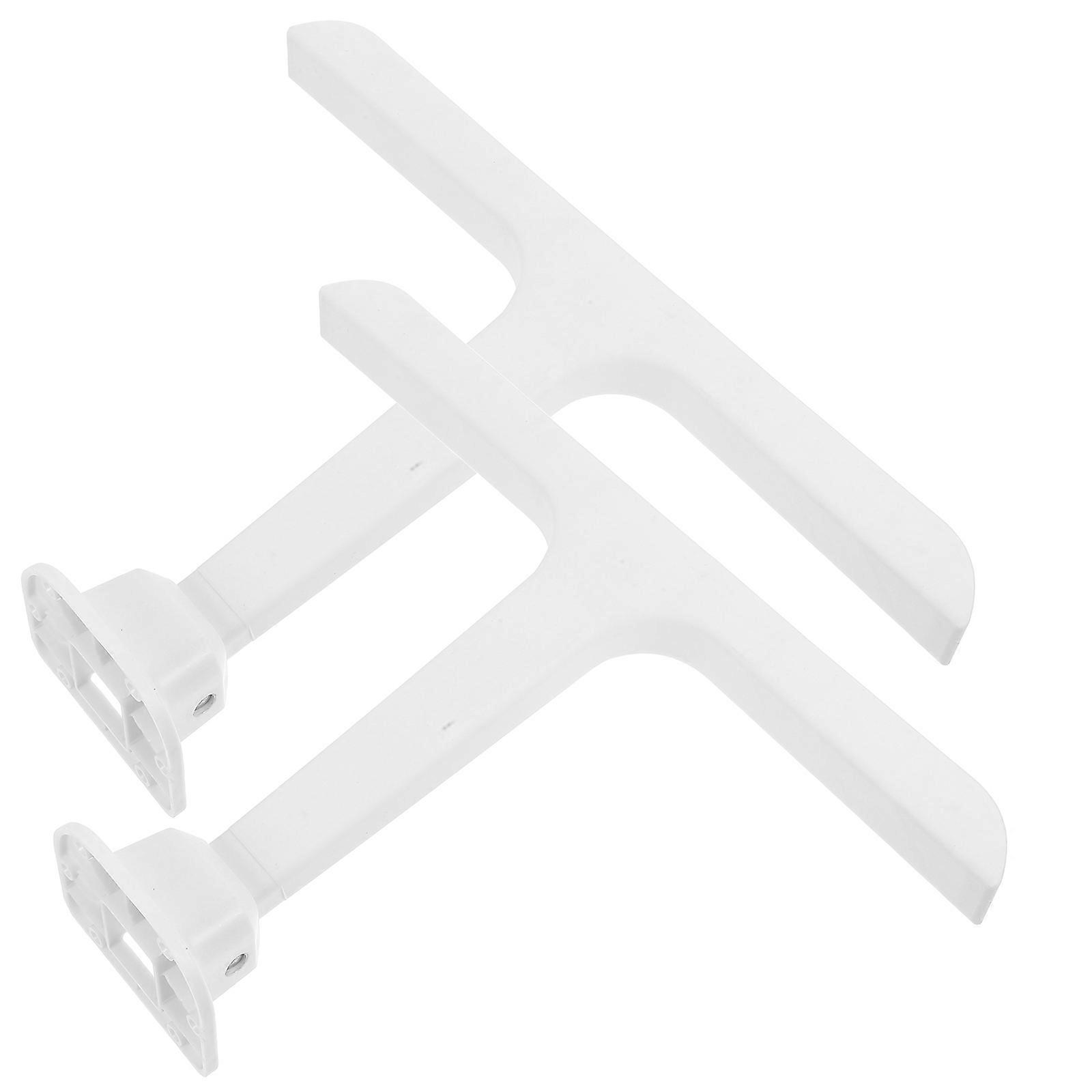 2Pcs Foldable Support Legs Folding Table Legs Heavy Duty for Bed Desk Application